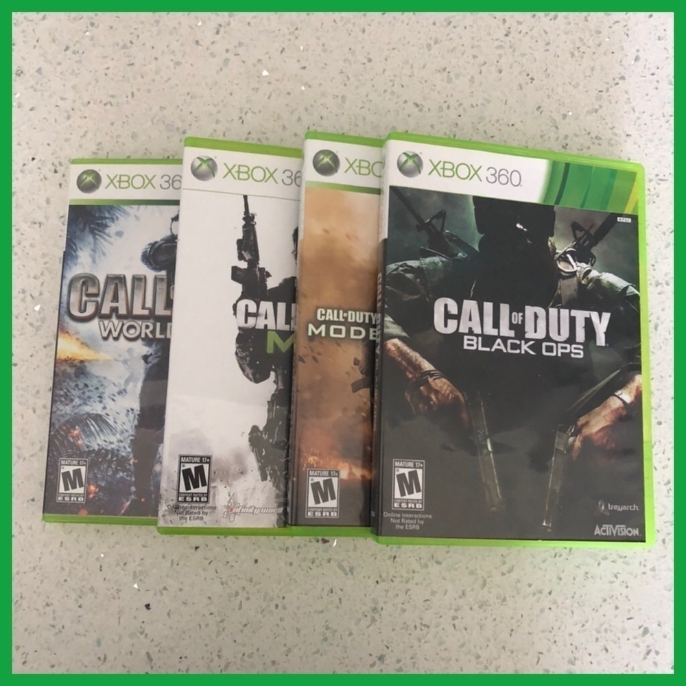 🎮 XBox 360 Call Of Duty Video Games